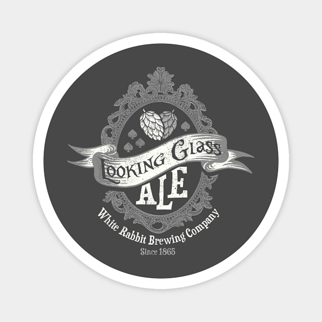 Looking Glass Ale Magnet by ACraigL